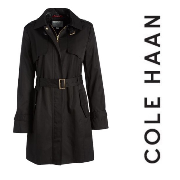 Cole Haan Jackets & Blazers - Cole haan trench coat black NWT small